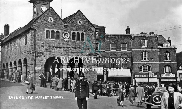 Ross on Wye, Market house H
