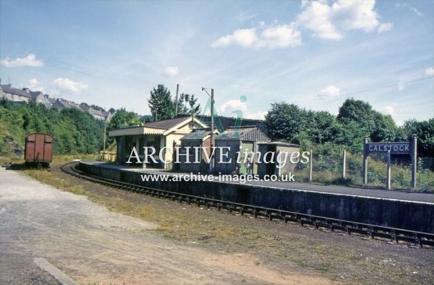 Calstock Railway Station 1972