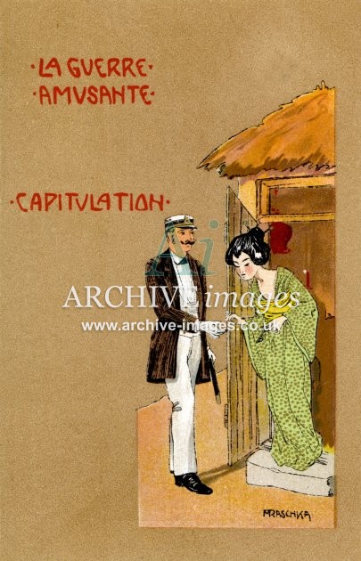 Raphael Kirchner, La Guerre Amusante Capitulation FG