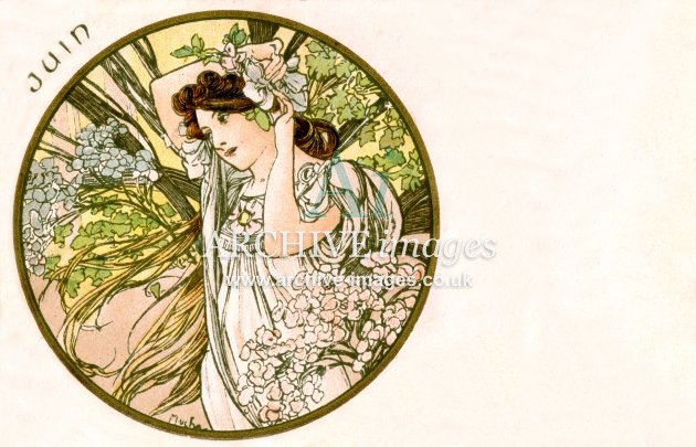 Alphonse Mucha, Juin FG