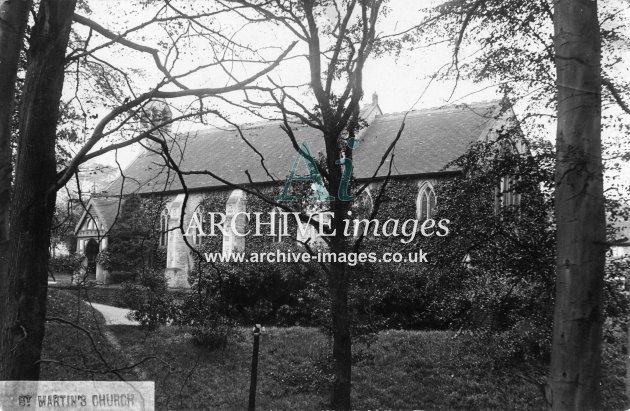Marple, St Martins Church c1905