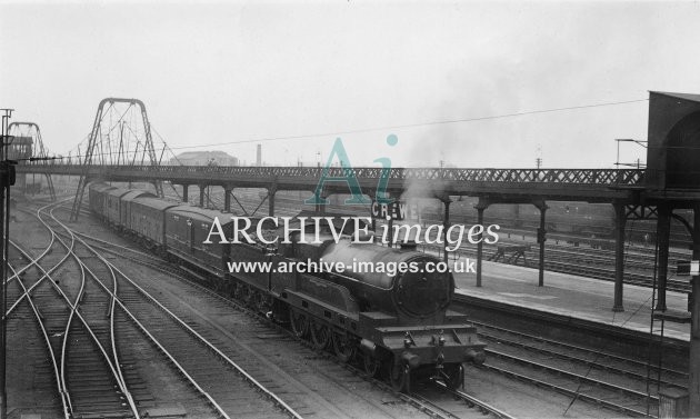 Crewe Railway Station 1889 MD