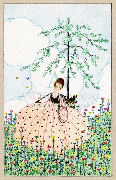 Chilton Longley, Girl In Flowers