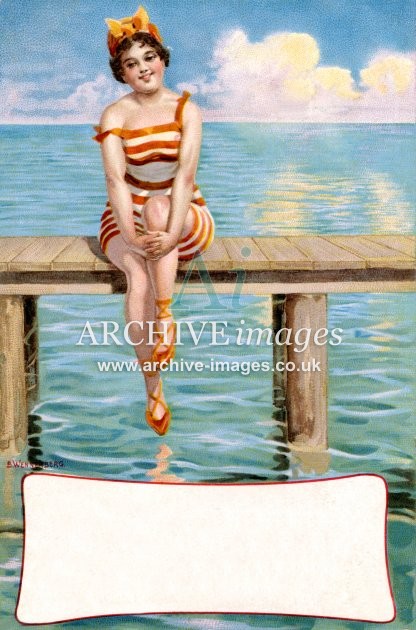 Bathing Beauty On Jetty B FG