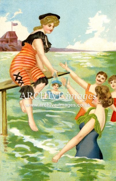 Bathing Beauties, Diving Board FG