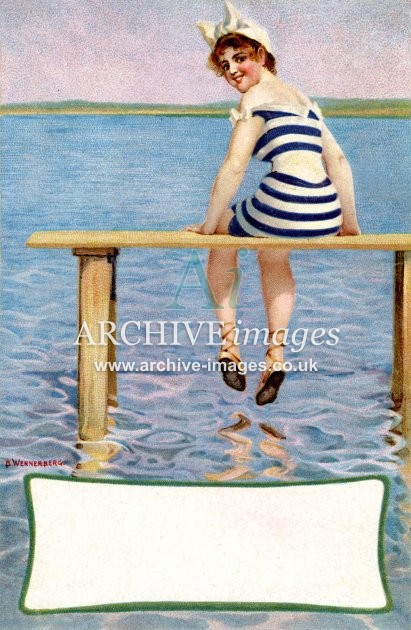 Bathing Beauty On Jetty FG