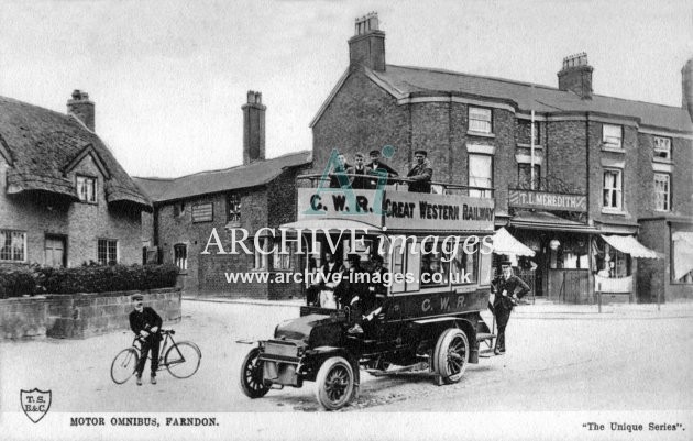 Farndon, GWR Motor Bus