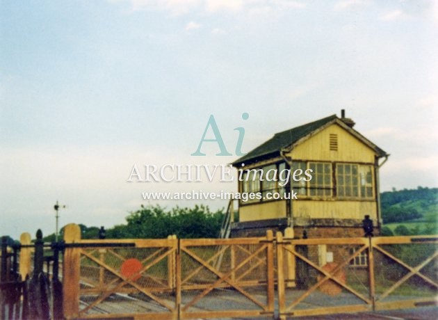 Sarnau Signal Box and Crossing 1974