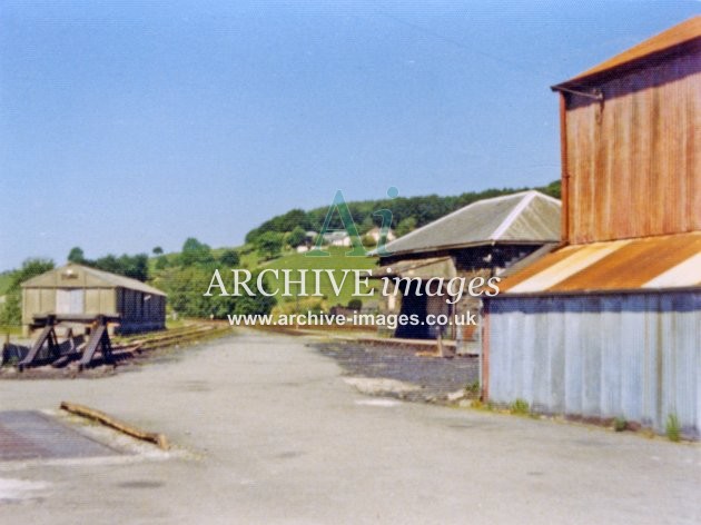 Lampeter Goods Yard 1974