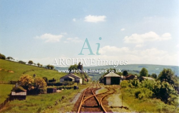 Lampeter Railway Station 1974