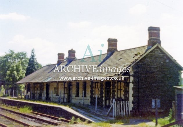 Lampeter Railway Station 1974