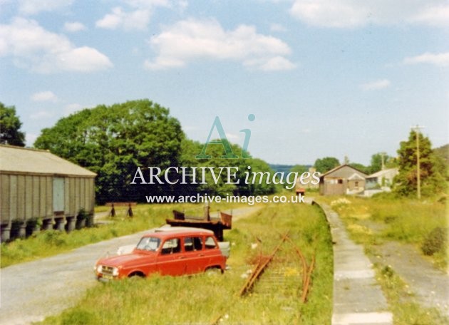 Newcastle Emlyn Railway Station 1974