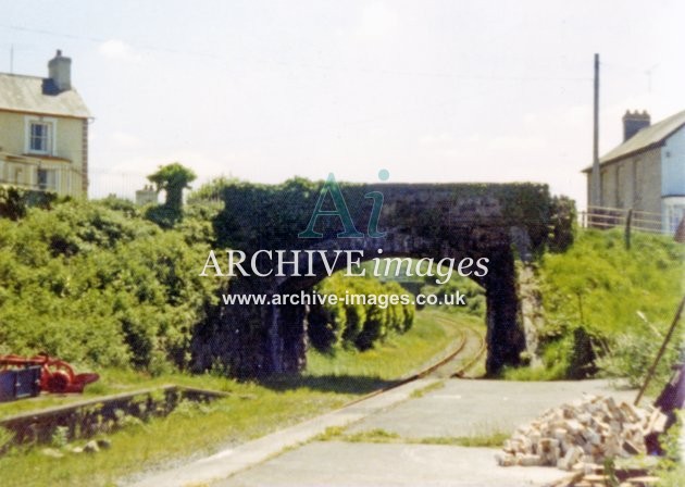 Llanybyther Railway Station 1974