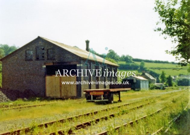 Newcastle Emlyn Goods Shed 1974