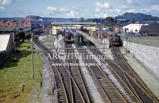 Carmarthen Railway Station 1962