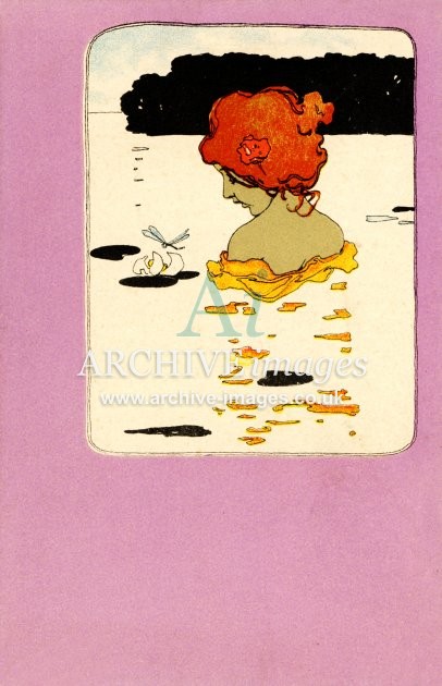 Raphael Kirchner, Purple Girl C FG