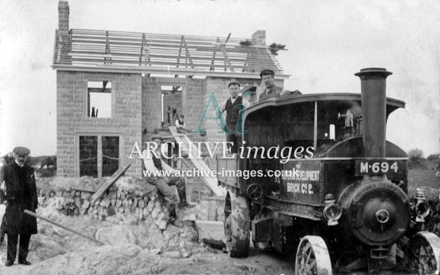 Pentewan Brick Co Steam Lorry c1910