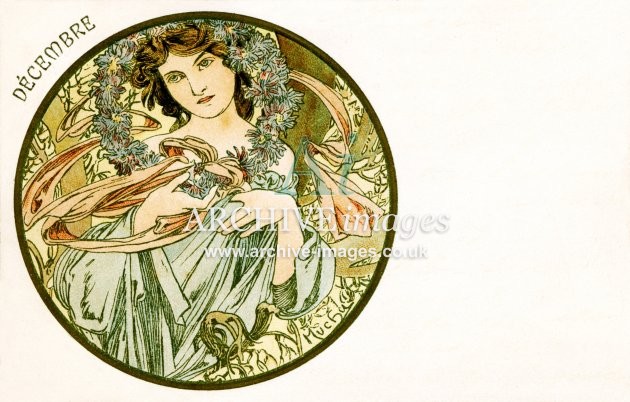 Alphonse Mucha, Decembre FG