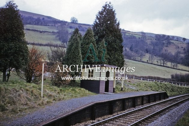 Llanfaredd Halt c1962