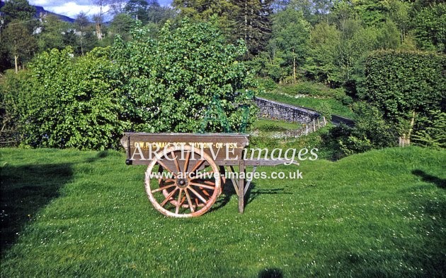 Talybont on Usk canal cart 1962