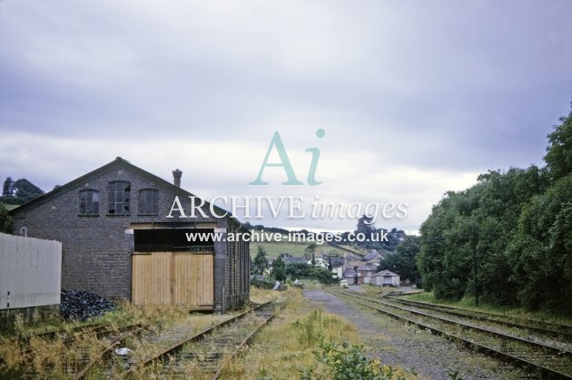 Newcastle Emlyn Goods Shed 1974