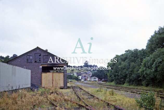 Newcastle Emlyn Goods Shed 1974