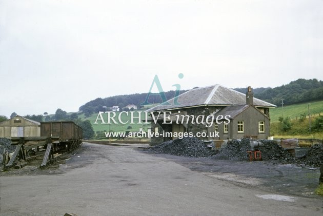 Lampeter Goods Yard 1974