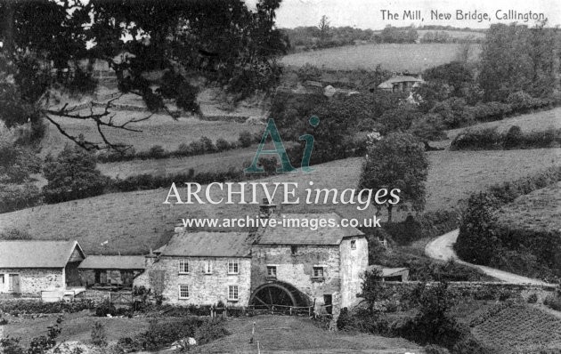 New Bridge Water Mill, Callington c1906