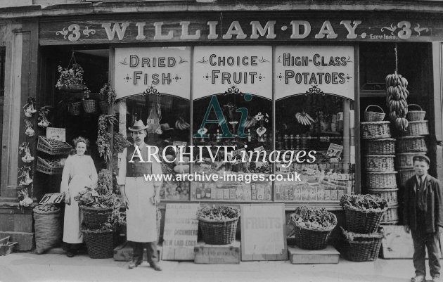 William Day, Edwardian Grocer, Shopfront MD