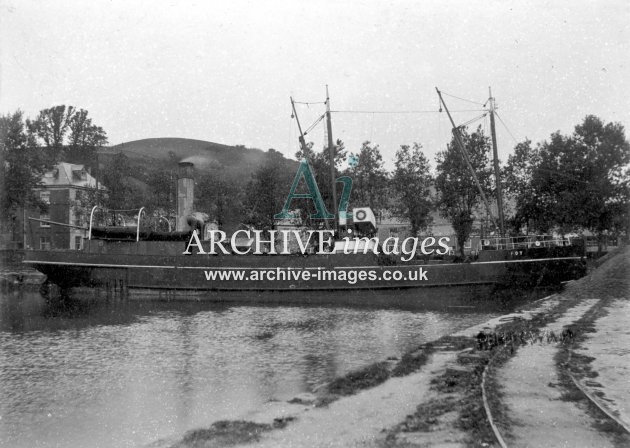 Steam Coaster 'Foy' at Pentewan c1910