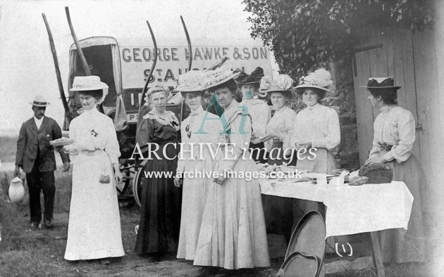 St Dennis Fete & G Hawke & Son Wagon c1905