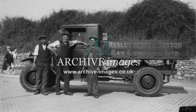 Mablethorpe & Sutton Gas Company Lorry c1930s MD