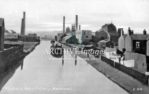 Dearne & Dove Canal & Mitchells Main Colliery, Wombwell