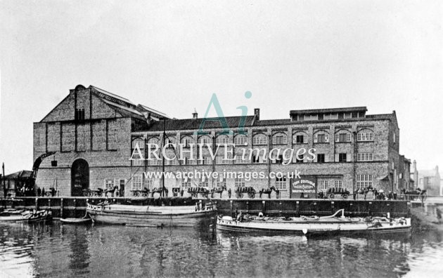 River Ouse & Bacon factory, York