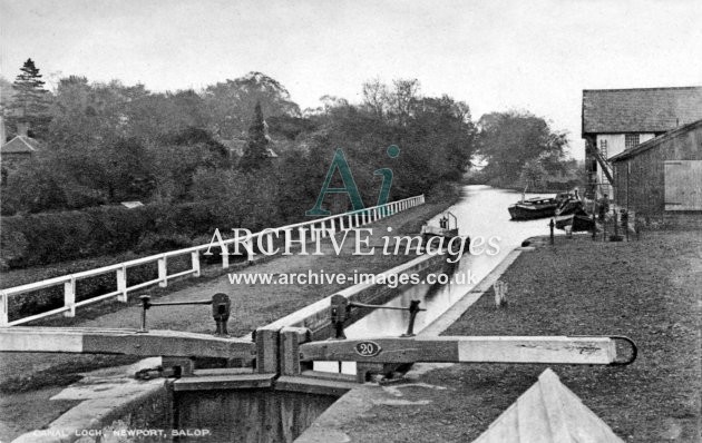 Shropshire Union Canal, Lock 20, Newport