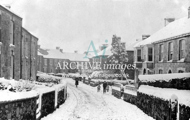 St Dennis Street in Snow c1906