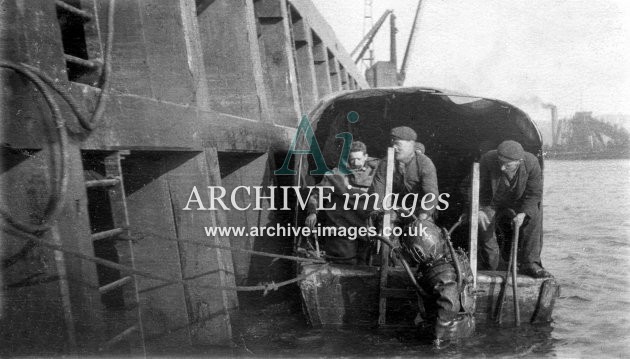 River Dee, Diver at New Wharf