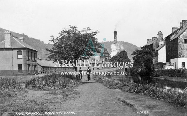 Monmouthshire Canal at Abercarn