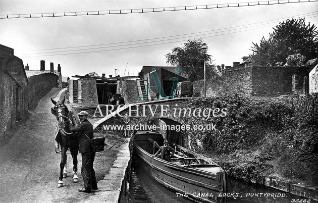 Glamorganshire Canal, Pontypridd Locks