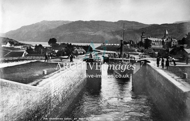 Caledonian Canal at Fort Augustus