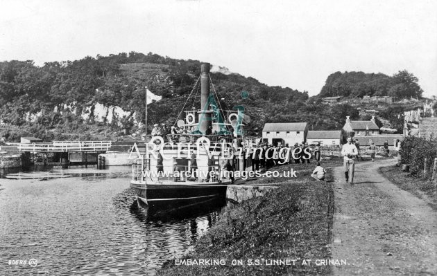 Crinan Canal, SS Linnet C