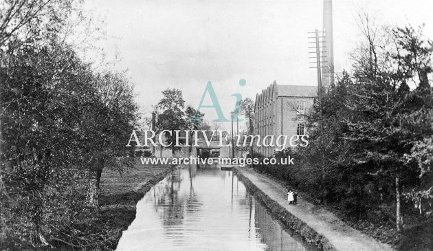 Aylesbury Canal & milk factory