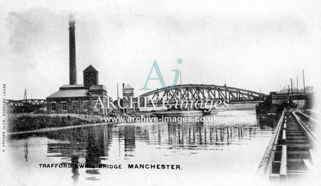 Manchester Ship Canal, Trafford Swing Bridge MSC c1905