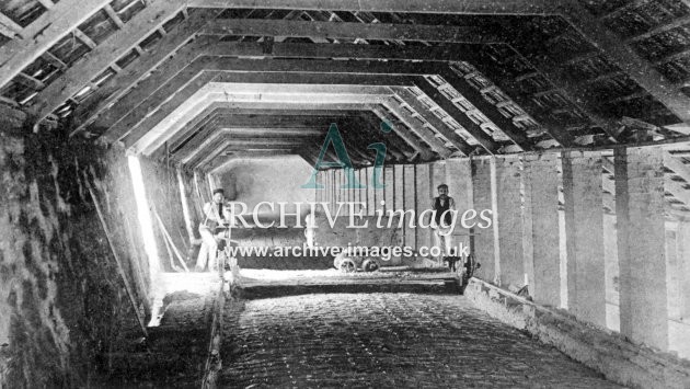 St Austell, Interior Clay Kiln c1906