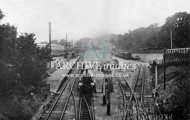 St Austell Railway Station GWR c1906