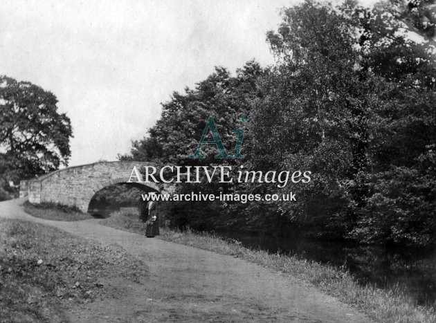 Monmouthshire Canal, unlocated view & bridge