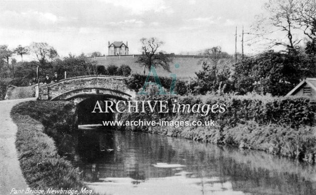Monmouthshire Canal, Pant bridge, Newbridge