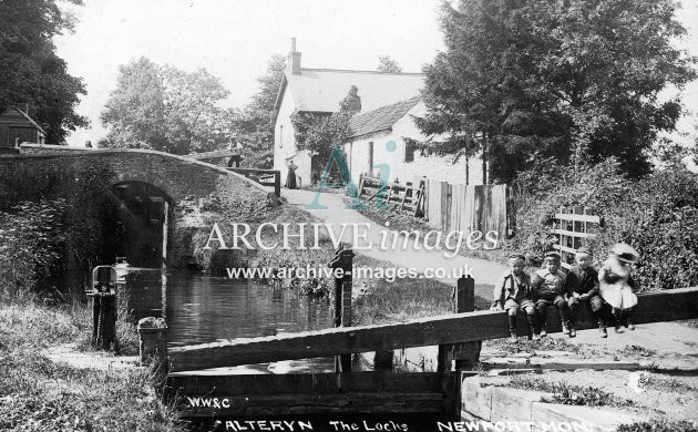 Monmouthshire Canal, Alteryn locks D