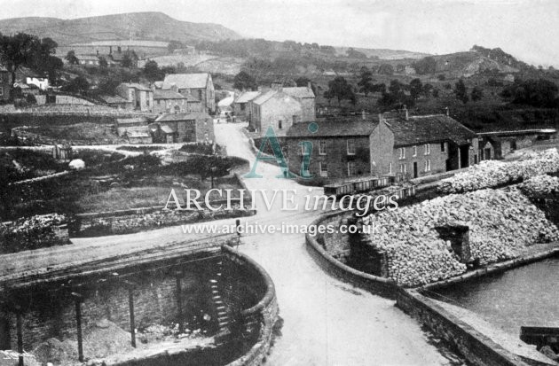 Peak Forest Canal, Bugsworth Basin c1905