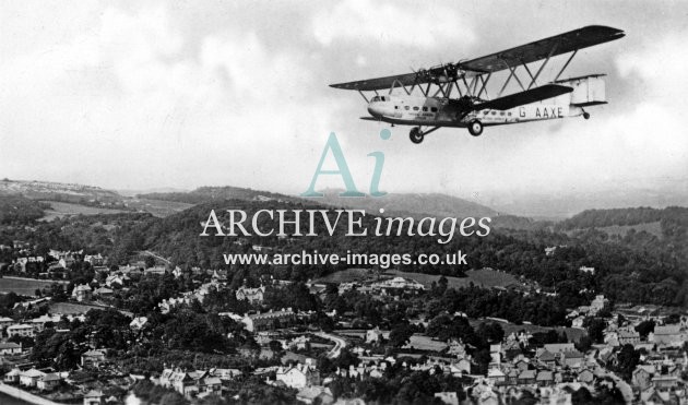 Imperial Airways Airliner en route